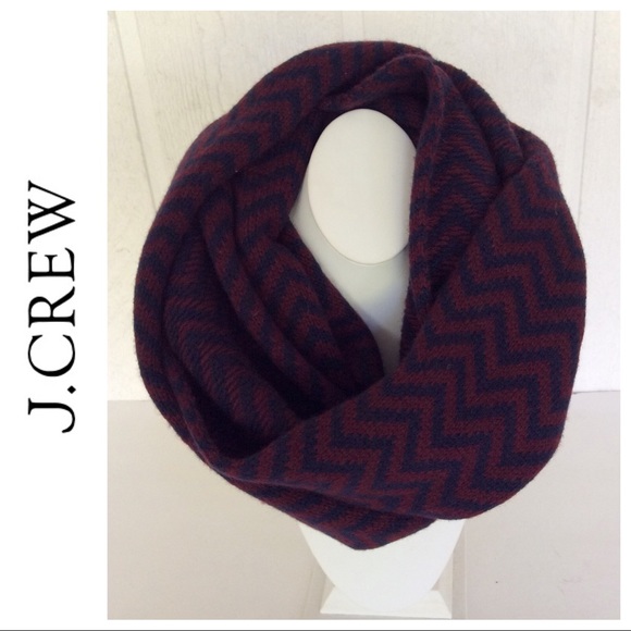 J CREW WOOL BLEND INFINITY SCARF NWT - Picture 2 of 9